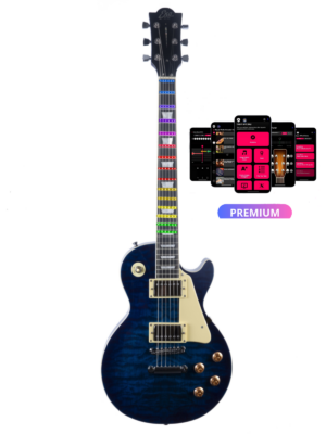 Visual Note LS-300 blue quilted+ led device+ Premium