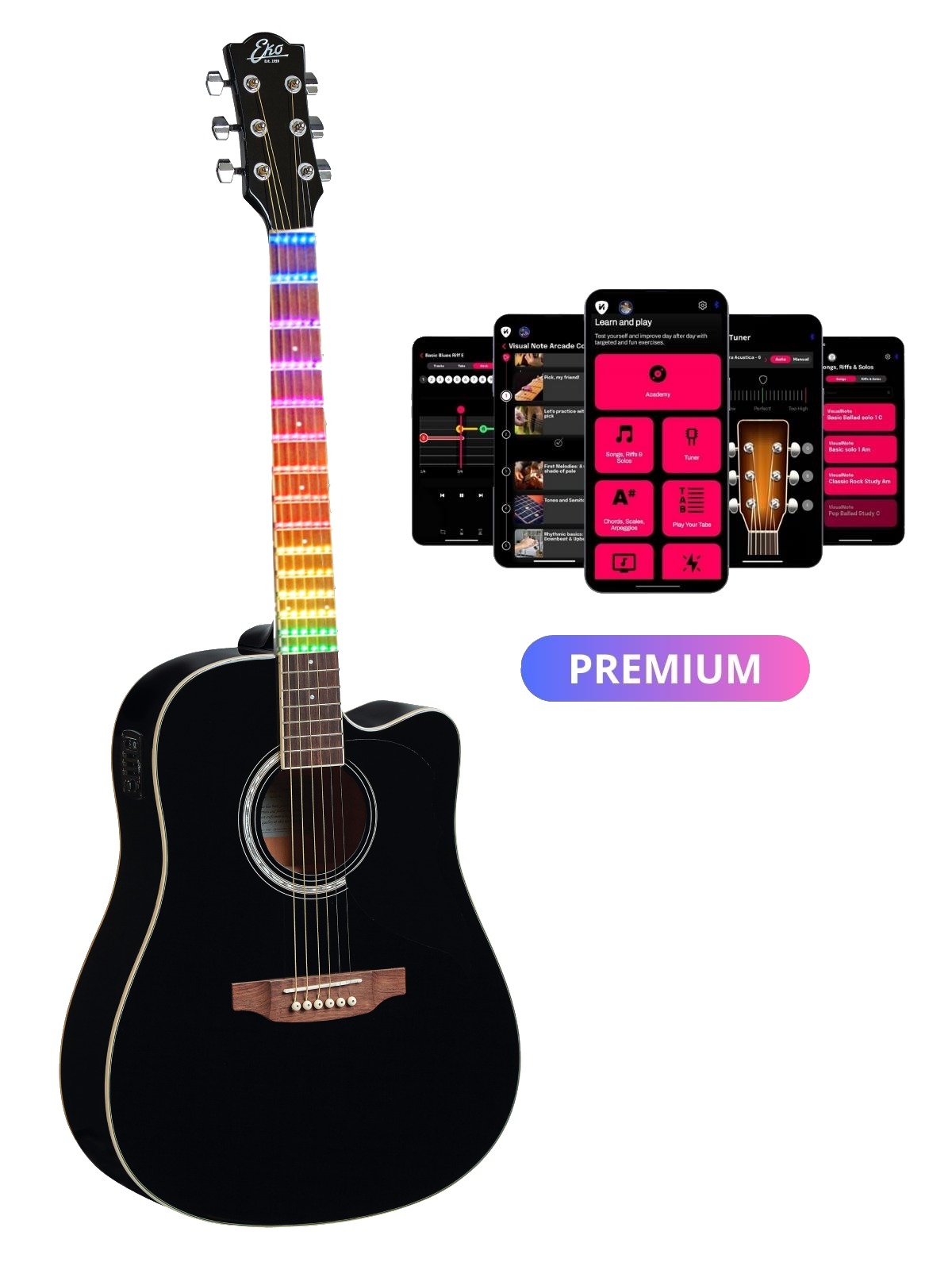 eko ranger cw eq black visual note premium eko ranger cw eq black visual note premium