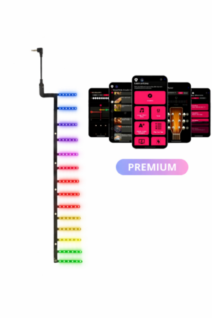 Visual Note Guitar Music Learning Device+ Premium Membership to the Visual Note App
